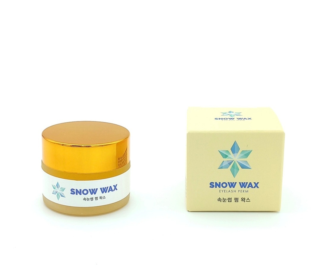 스노우 속눈썹펌 왁스 15g